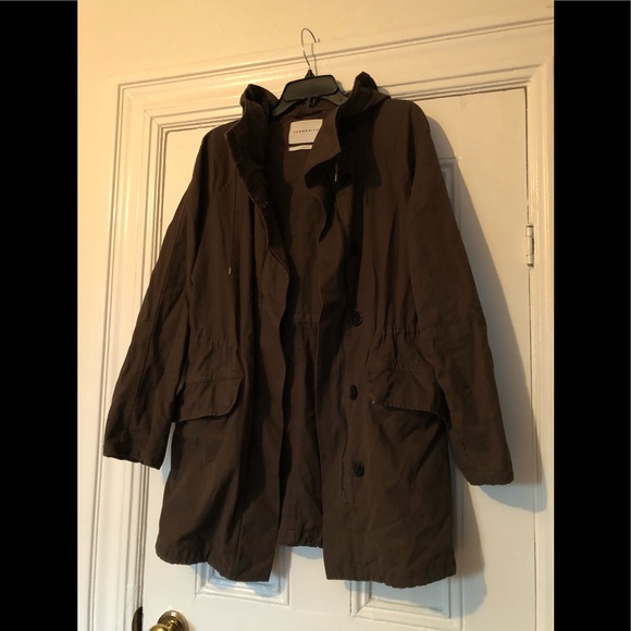 Community Olive Light Weight Anorak - Picture 2 of 4